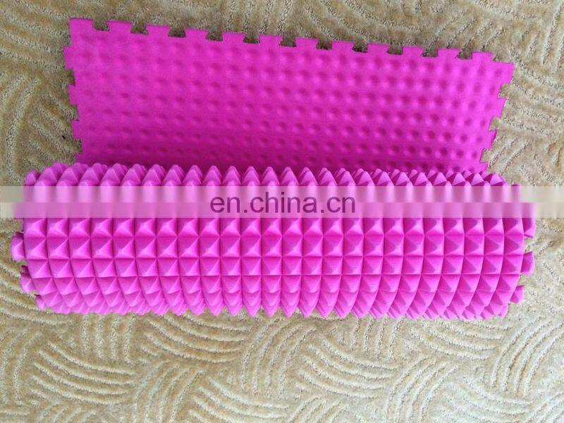 New Design Red PVC organic silkscreen printing yoga mat