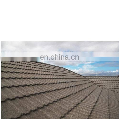 Modern Classical Tile Stone Coated Steel Roofing Tile for Building Material