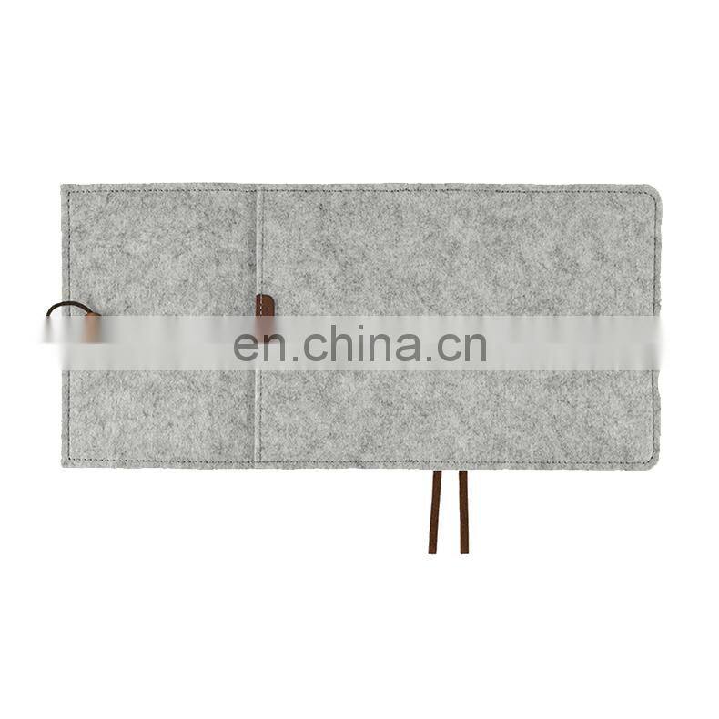 Fashion felt cover note-book