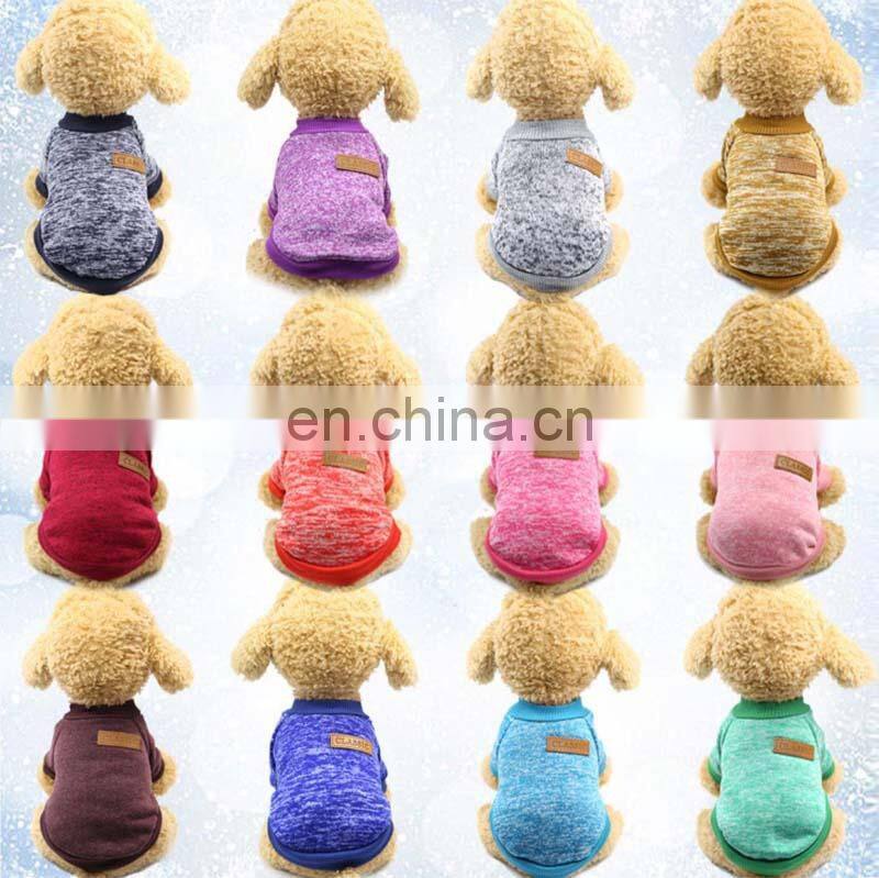 Dog Sweaters Pet Small Dog Two - Footed Vest Fleece Warm Dog Winter Vest