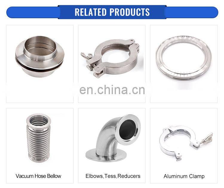 Wholesale price 1.5" SS304 heavy duty single pin clamp fitting connection stainless steel sanitary flange clamp