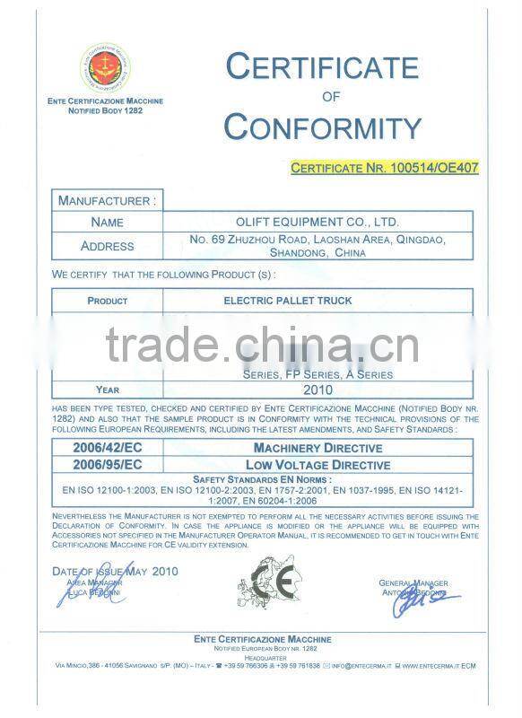 1 ton capacity small 3 wheels electric forklift with good reliablility