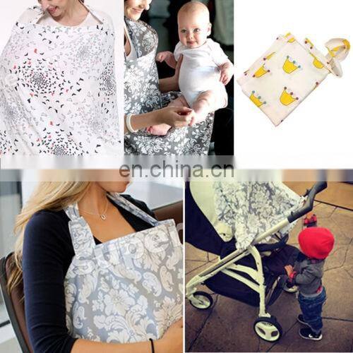 Mom Breastfeeding Nursing Cover Up Baby/Infant Poncho Shawl Udder Breast Towel Feeding Cotton Blanket