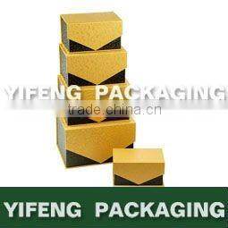 cosmetic gift set packaging box with magnet closure