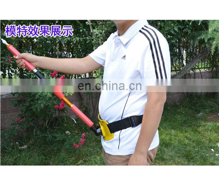 ABS Professional Adjustable Stand Up Fishing Waist Gimbal Fighting Belt Rod Pole Holder for boat fishing other fishing product