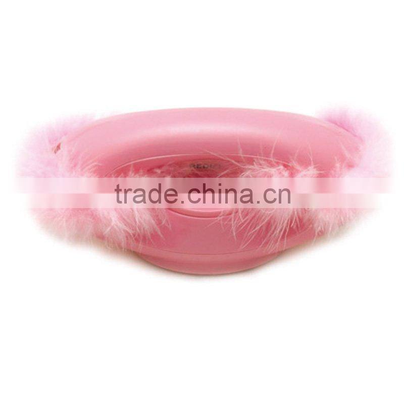 Fancy decorative home telephone with lip shape