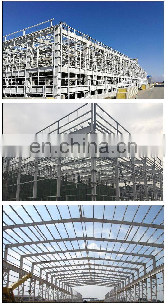 china fabricated galvanized structural steel structures multi-story steel structure building