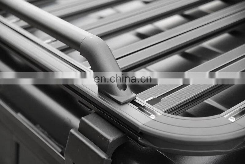 JL1187 Aluminum alloy roof rack basket luggage roof rack for jeep jl 2018+