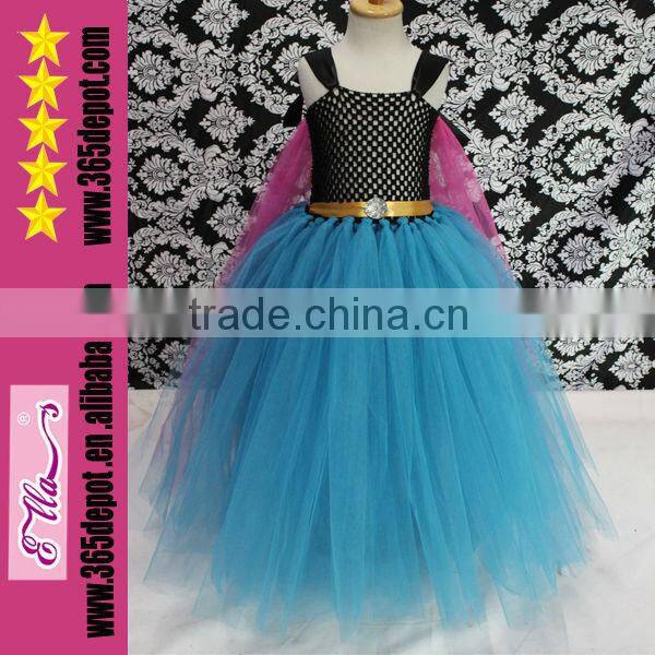 2014 Hot sale beautiful girls' frozen anna dress