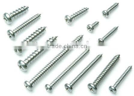 High quality Zinc plated screw wood