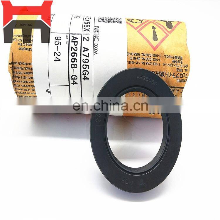 AP2668G High Pressure Oil Seal Excavator Hydraulic Device TCN Oil Seal Japan High Efficiency, Long Life Carton Packing Wholesale