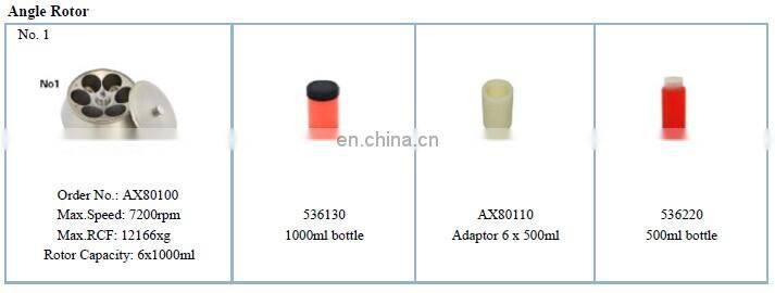 L720R-3 Medical Blood Bank Bag Refrigerated Floor Type Low Speed Cooling Centrifuge