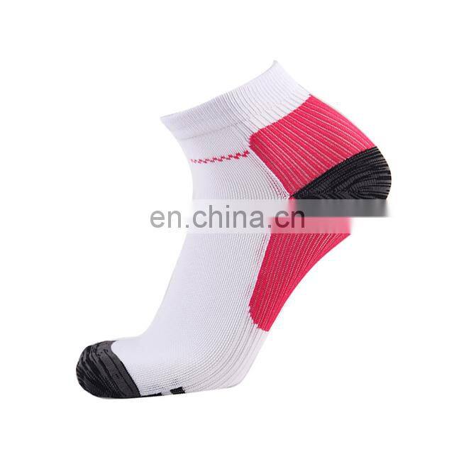 Full Cotton Comfort Basketball Custom Compression Ankle Low Cut Men's Running Socks