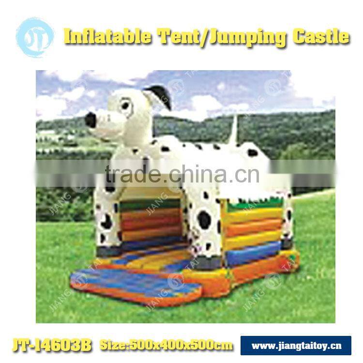JT-14603B cheap party park cute inflatable bouncy jumping castle for sale