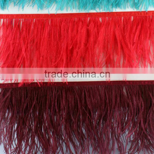 ostrich feather boa/ feather ring/ ostrich feather trim