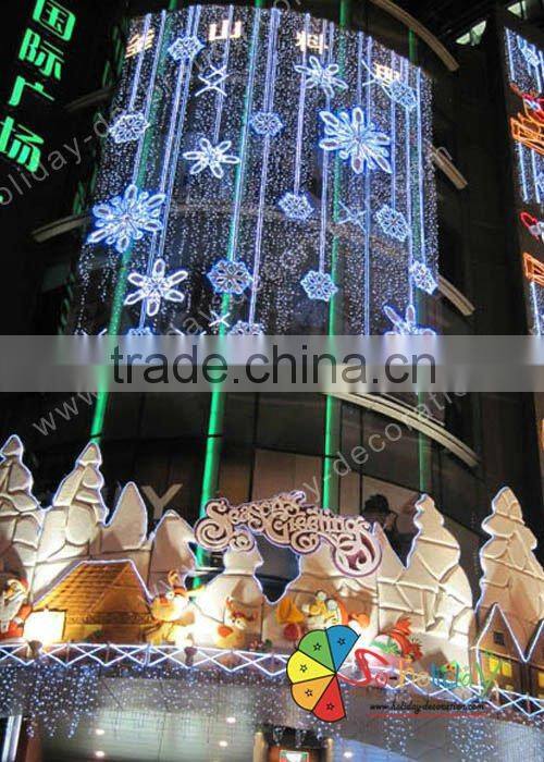 BDC-1201 Snowflake style Front Door Decoration