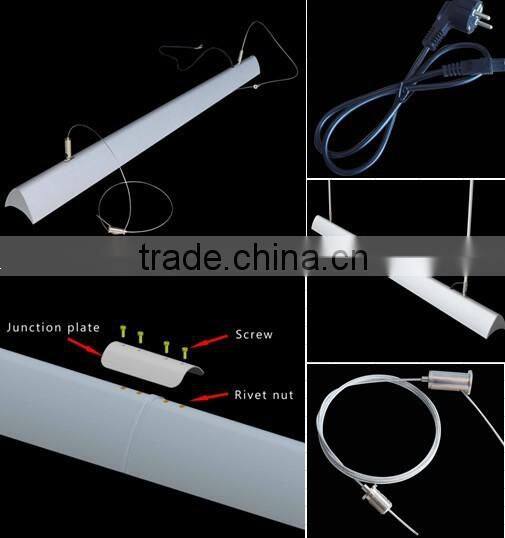 CE RoHs certified super bright 120lm/w 5000k supermarket line light