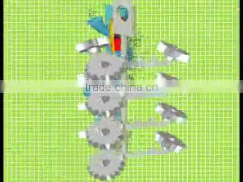 Casting machineries Hook Type Shot Blasting Machine sand blasting