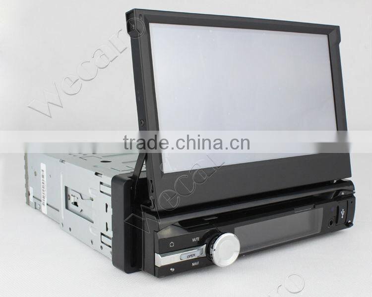 Wecaro 1 Din Car Dvd Player For Universal Navigation With Bluetooth Usb SD Radio TV