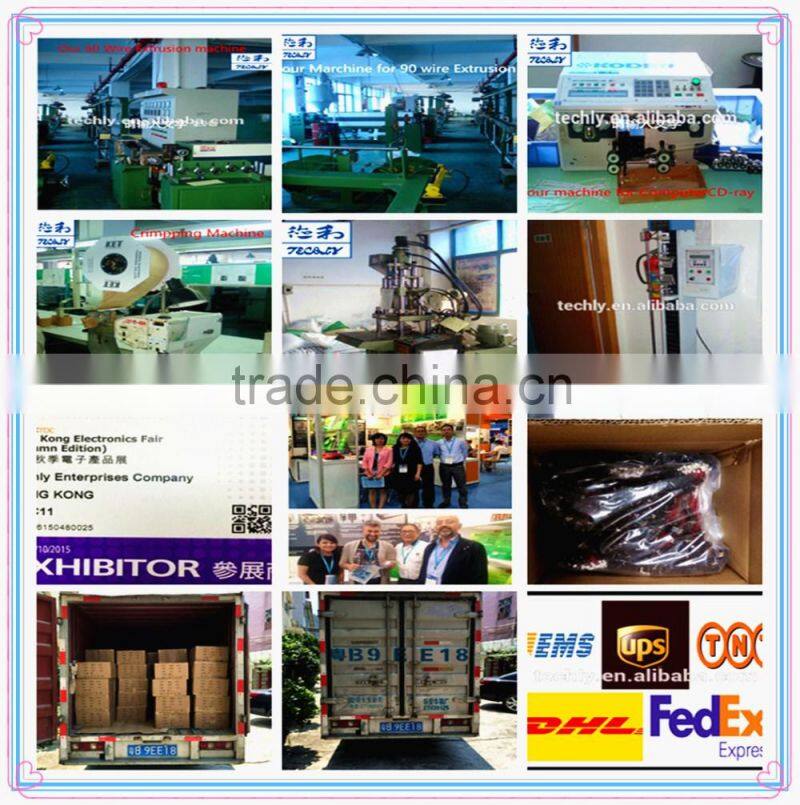 Custom product Locking Ring DC 5.5x2.1 0r 5.5x2.5mm DC Extension with 1185 18AWG cable Wire Harness