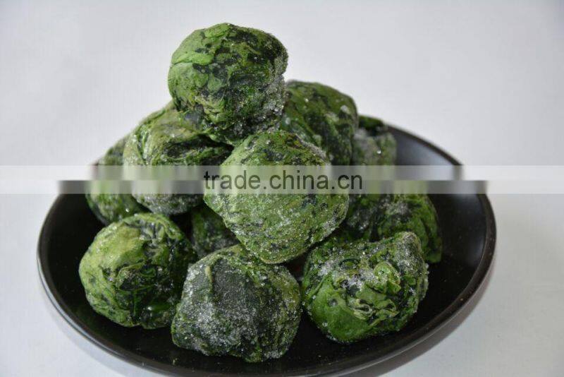 new crop frozen spinach leaf ball bqf spinach on sale