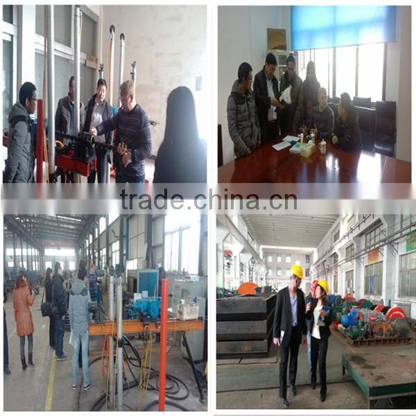 Hydraulic hole punching machine iron worker machine