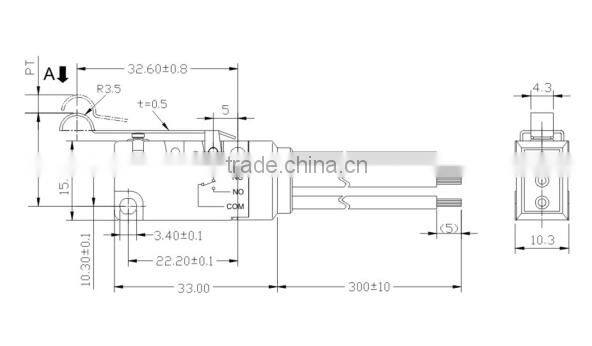 Waterproof Micro Switch,Watertight Miniature Snap Action Switch