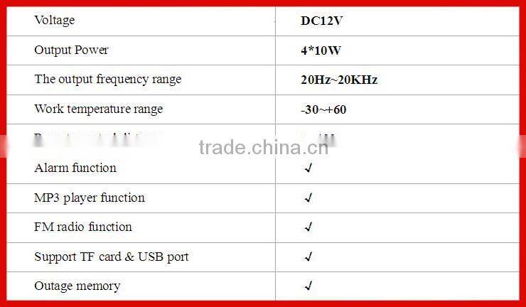 mp3 player audio amplifier mp3 motorcycle parts and accessories