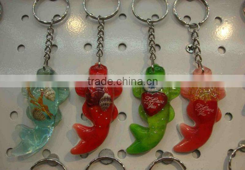 Tortoise amber key chain,Promotional key chain with inset shell,amber keychain pendant