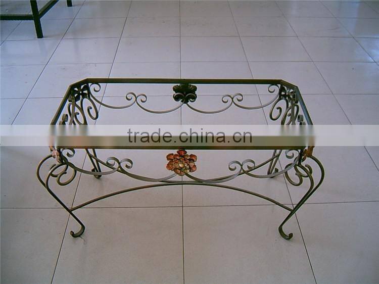 Antique Wrought Iron Ornaments Metal Table Wrought Iron Table