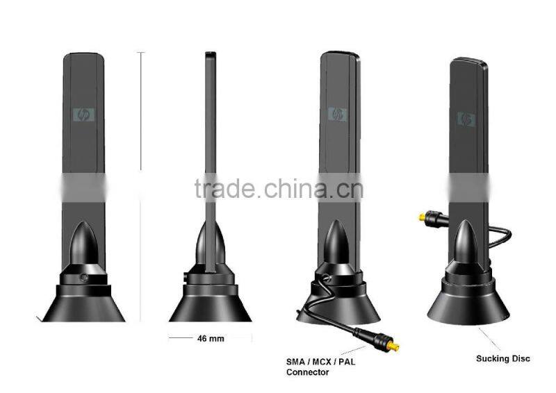 Indoor digital wireless TV Antenna with Amplifier 50 high gain uhf tv antenna