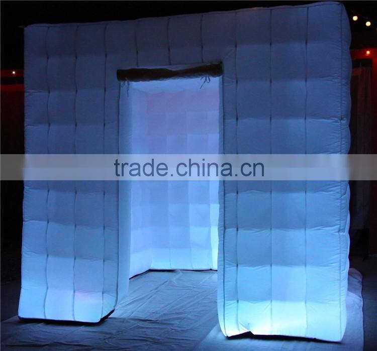 Inflatable Tent With Led Light Camping Inflatable Photo Party Tent Square Tent Inflatable