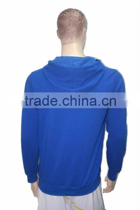 new custom design windproof blank men's winter hoodies