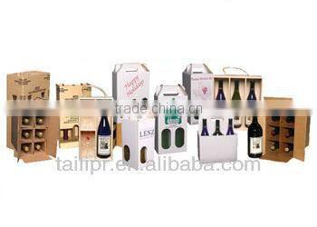 <Guangzhou Factory>Cardboard Wine paper bag *WB20130608-10