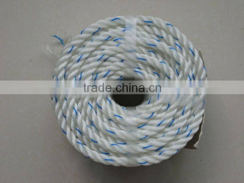 Gray Bundle shape PE Polyethylene Twine Rope