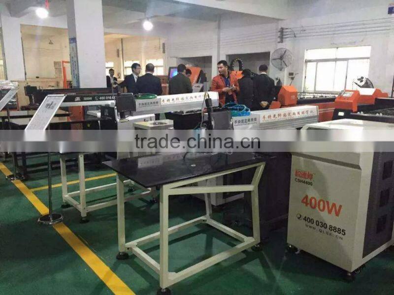 Used 300watt stainless steel sheet metal fiber laser cutting machine with CE