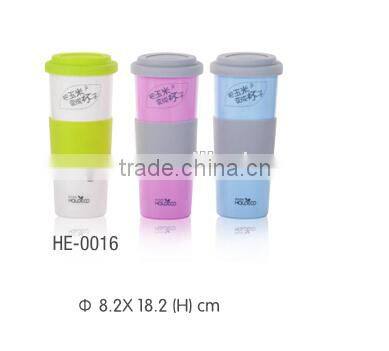 corporate gift business promotion corn starch cup eco friendly product biodegradable cup cup for coffee