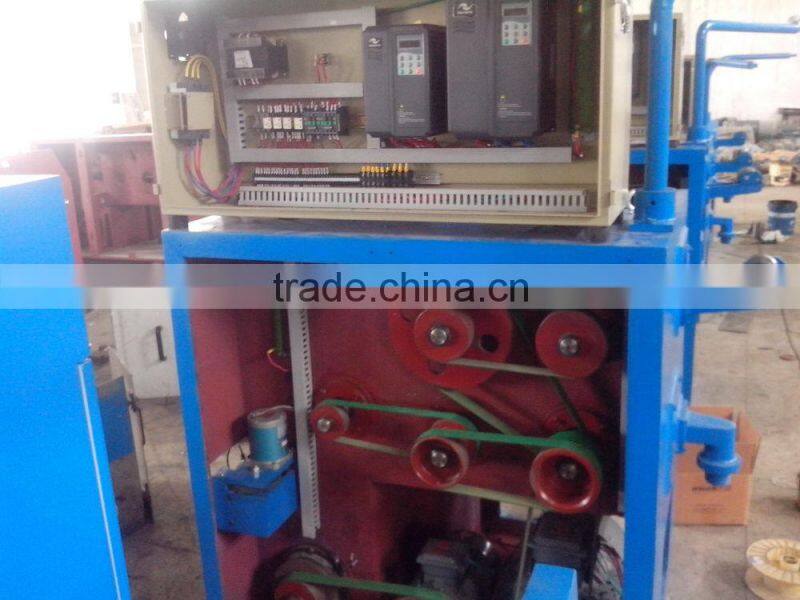 fine copper wire drawing machine - vertical type