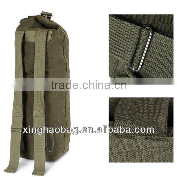High quality large capacity cheap rucksack canvas drawstring rucksack wholesale