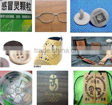 CO2 Laser Marking Machine 50W 200*200mm wood glass burning machine