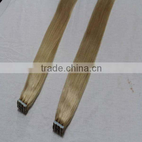 100% human hair braiding hair tape hair extensions european remy