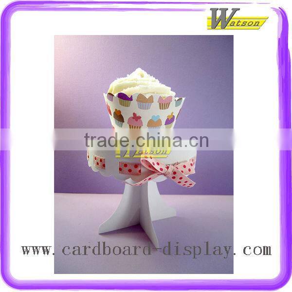 Wholesale Custom POP Paper Cupcake Stand Cardboard