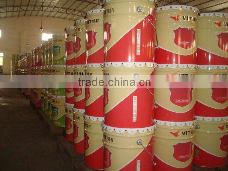 High chlorinated polyethylene finish paint