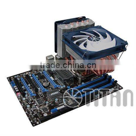 High performance unique design 5 heat pipes PWM function cpu cooler