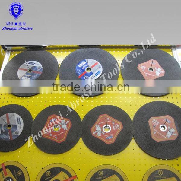 16#-120# 4''-7'' silicon carbide grooved sand disc/abrasive disc