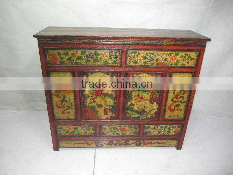 chinese antique Mongolia cabinet