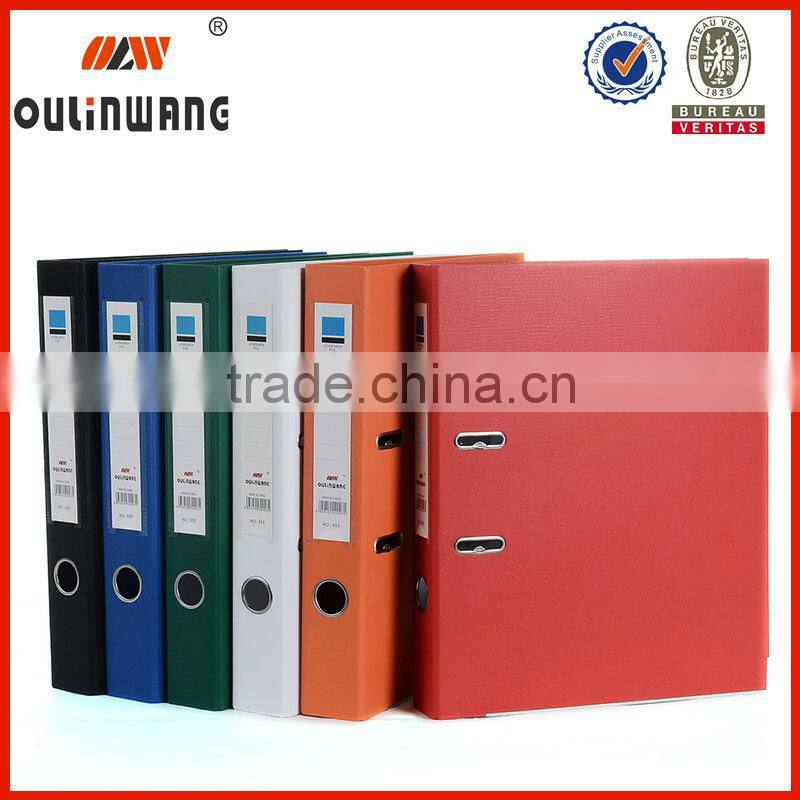 A4 hardcover clear file folder document holder