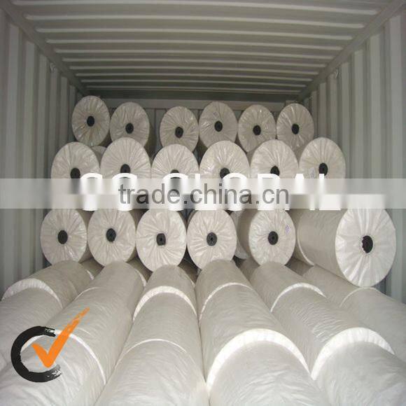 TUV INSPECTED FLAT PP WOVEN FABRIC IN ROLL