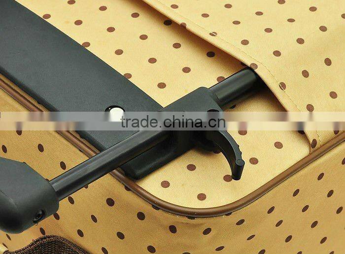 Foldable Trolley Bag/18" 19" 20" Folding Trolley Luggage/Fold Suitcase