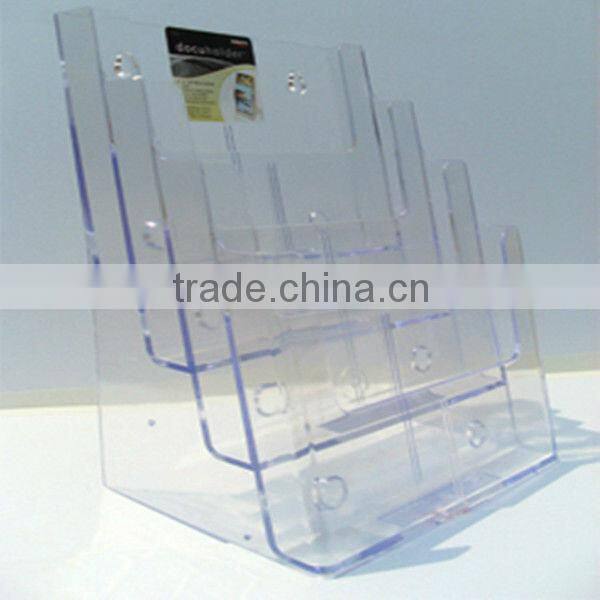 acrylic shelf for book, magazine